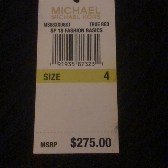 Michael Kors Red Dress - Picture 9 of 9